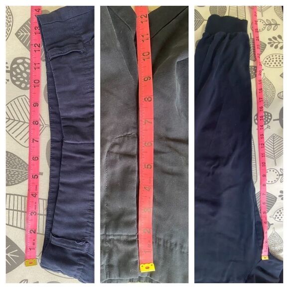Zara Navy Joggers Pants Size S - Picture 2 of 6